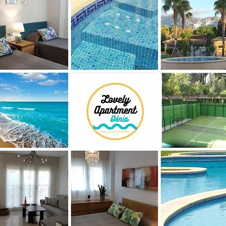 Appartamento Lovely Denia, Piscina, Jacuzzi, Pádel, Parking *